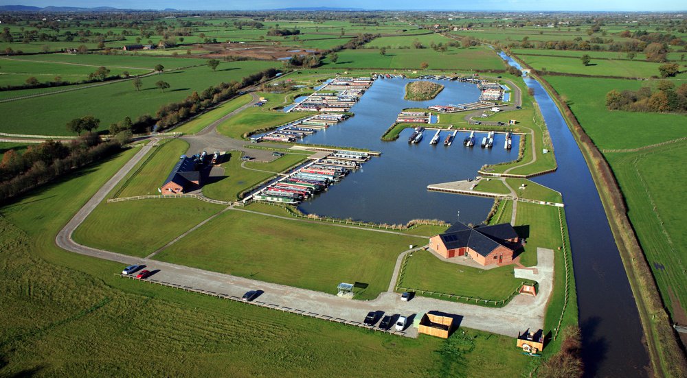 Overwater Marina Aerial Photograph Overwater Marina Aerial Photograph