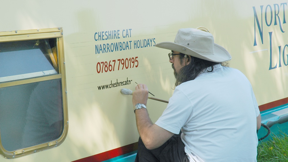 Signwriting Northen Lights