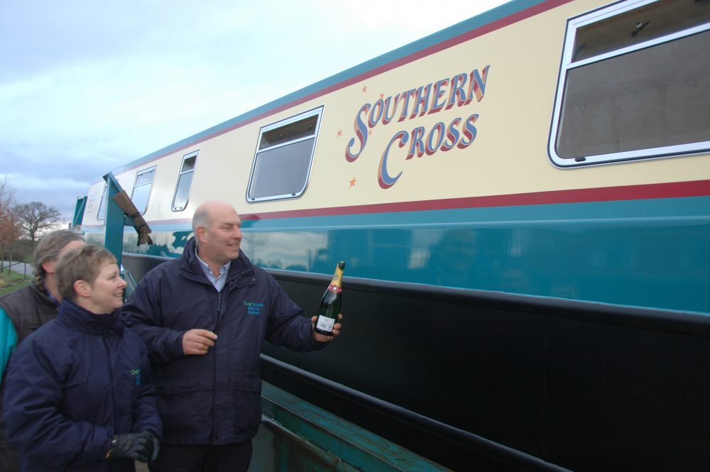 Southern Cross is now afloat